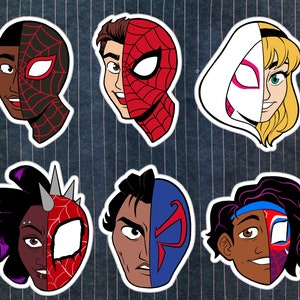 Spider-Men Vinyl Stickers