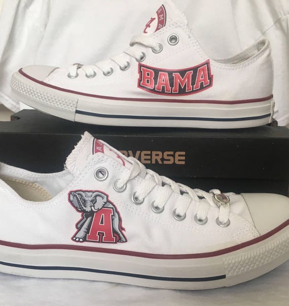 alabama converse tennis shoes