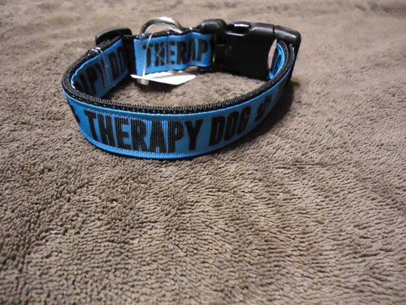 therapy dog collar