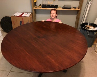 Round Table Top Etsy