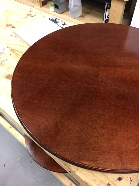 Heavy duty lazy susan beautiful mahogany stain - furniture - by owner -  sale - craigslist