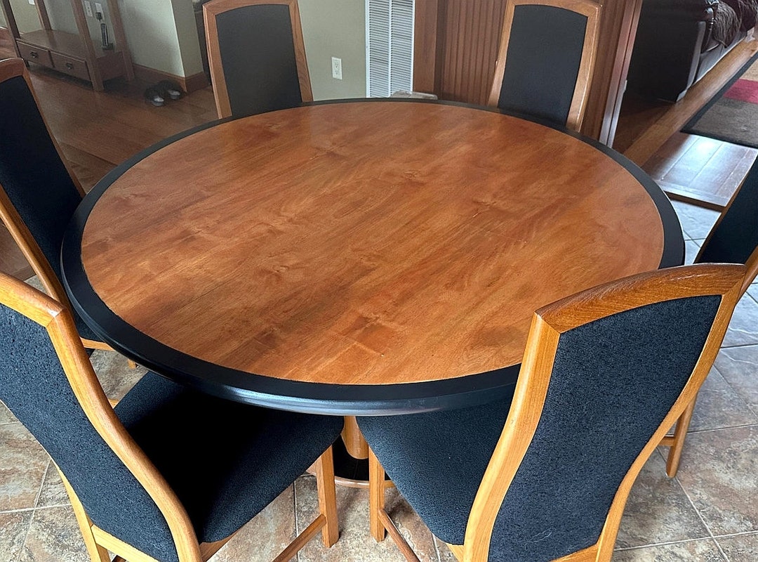 Round Table Top Replacement Table Tops Custom Table Top Only. Both Large or Small Size Table ...