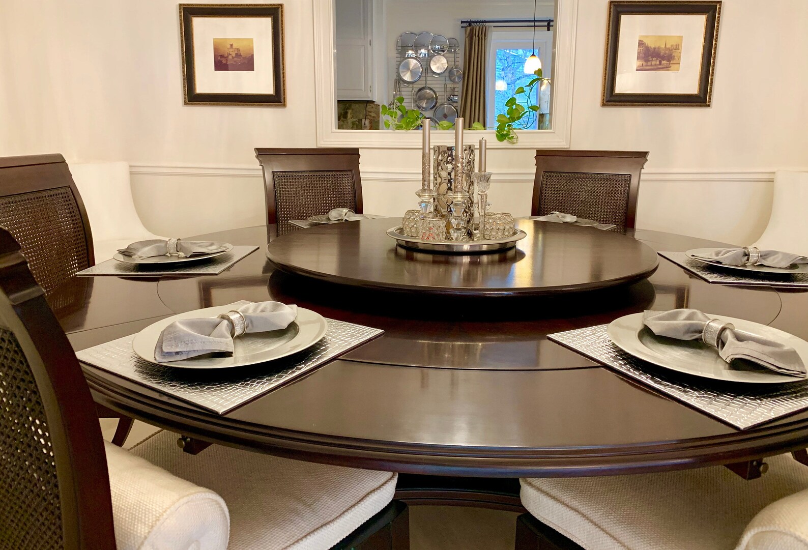 Elegant Lazy Susan For Dining Table Centerpiece up to 60 Etsy