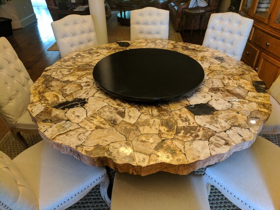 Black lazy susan clearance for dining table