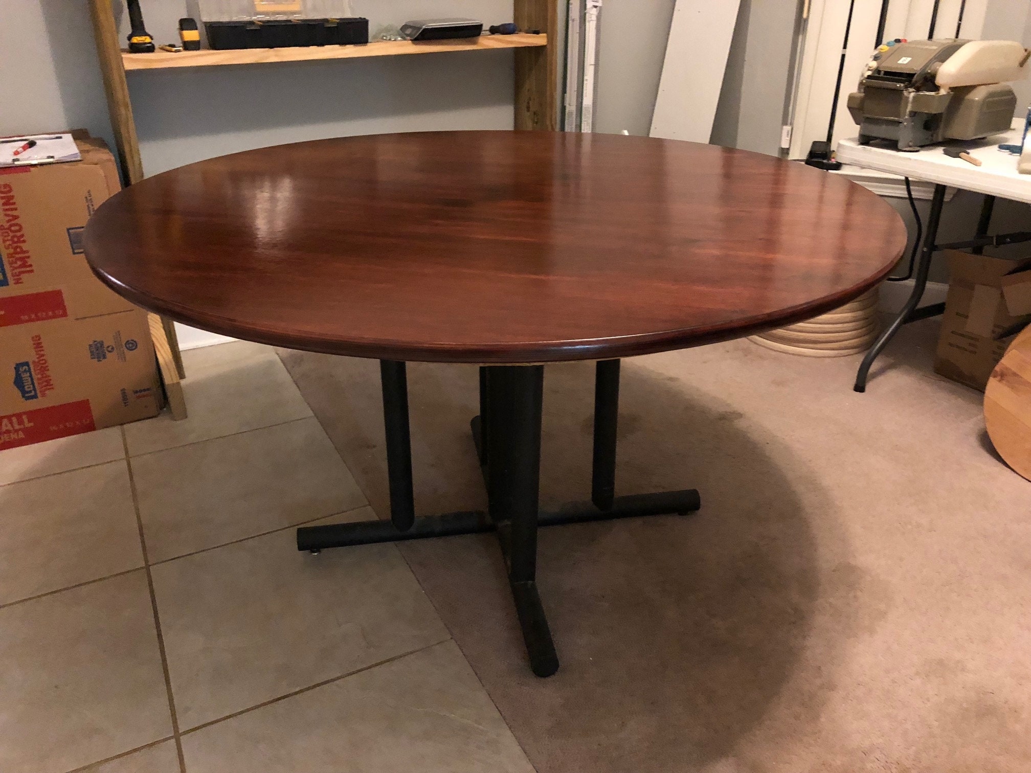 salt Sorg Stor vrangforestilling Round Table Top Replacement Table Tops Custom Table Top Only. Both Large or  Small Size Table Tops