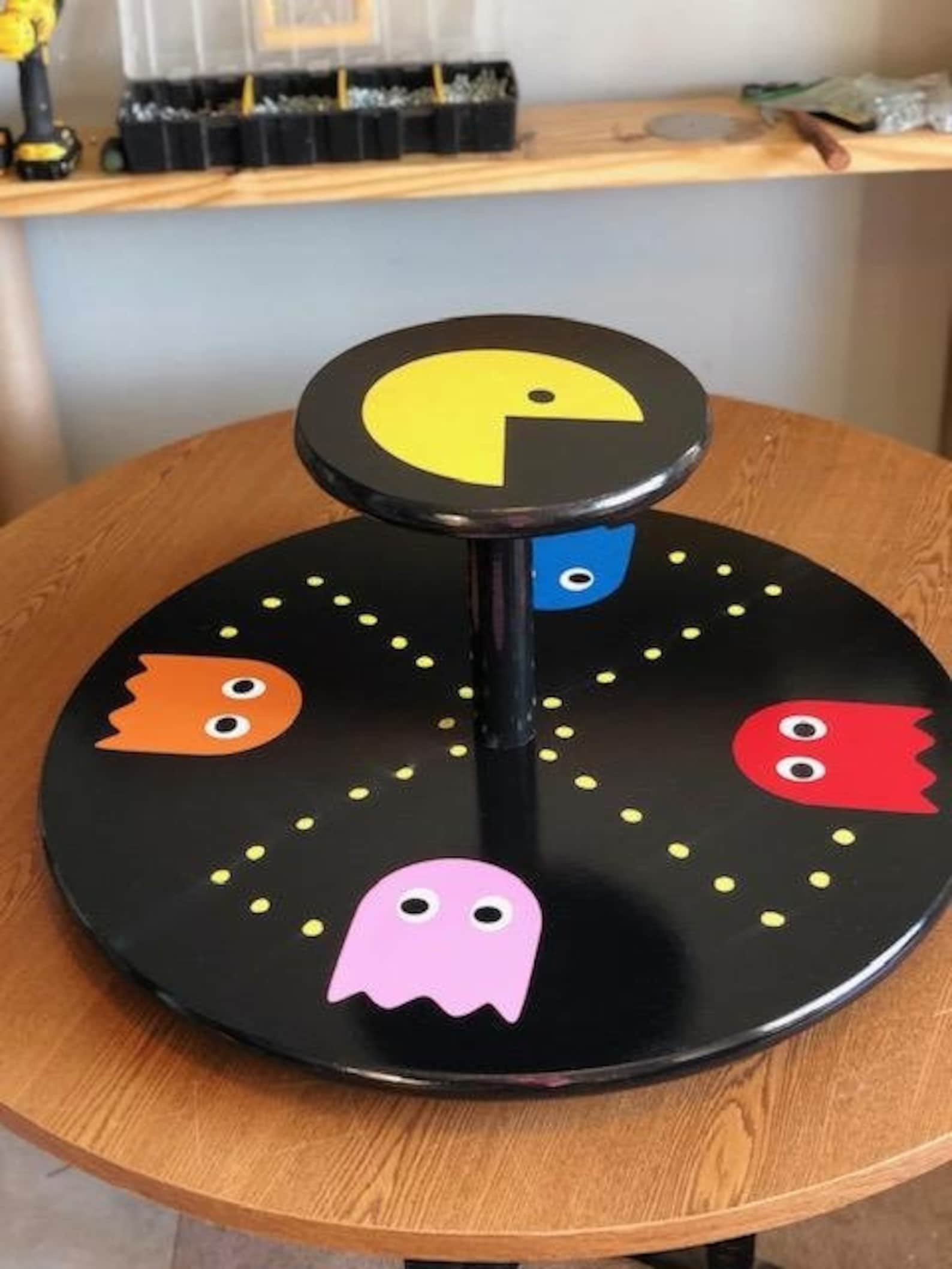Adult Size Wood Sit Spin and Grin Heavy Duty Lazy Susan Toy Etsy