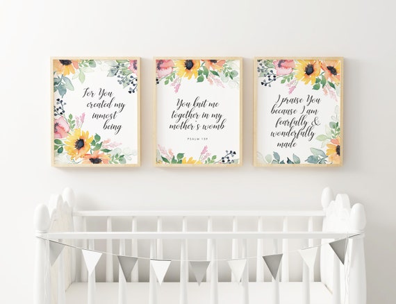 sunflower baby room