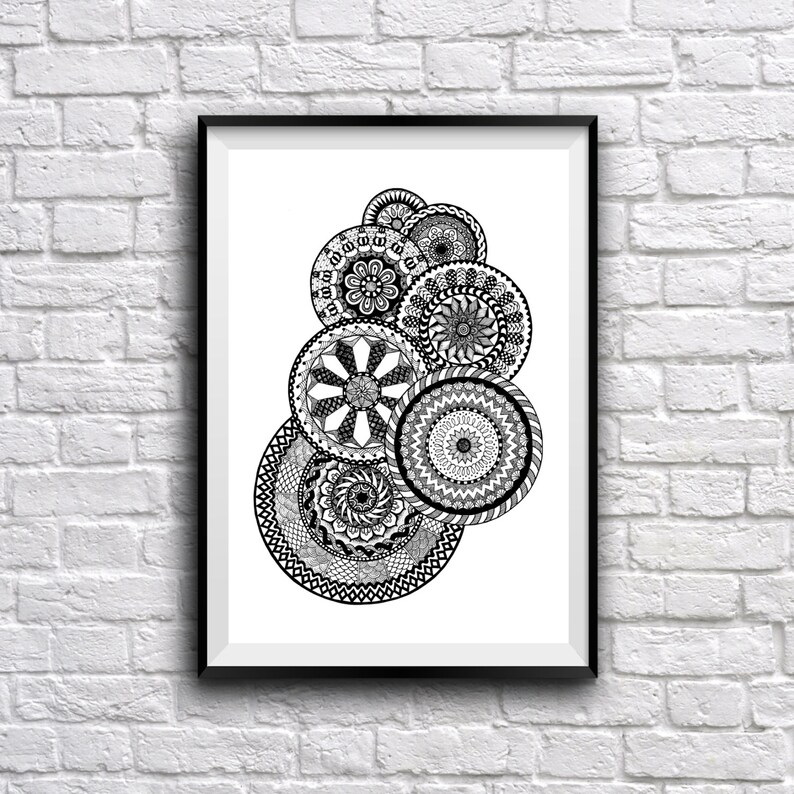 Mandalas Poster | Etsy