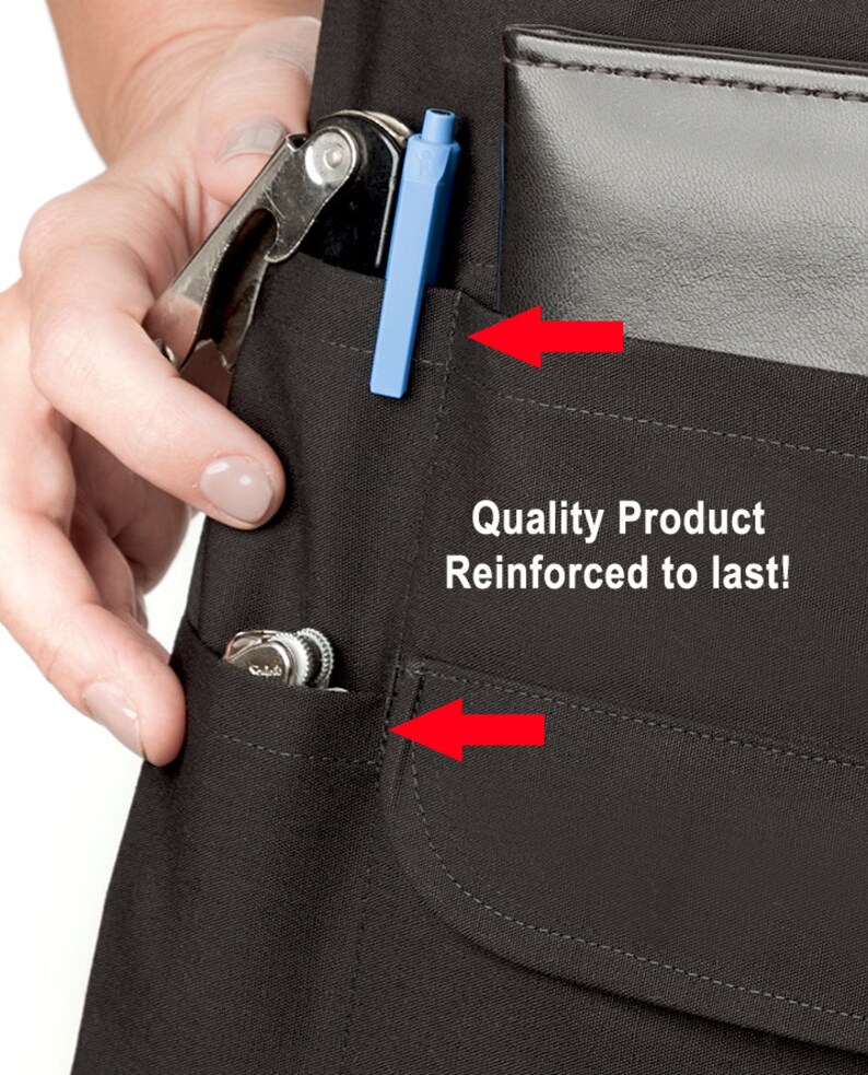 A Server's Dream Quality Money Pouch Apron with Adj Etsy