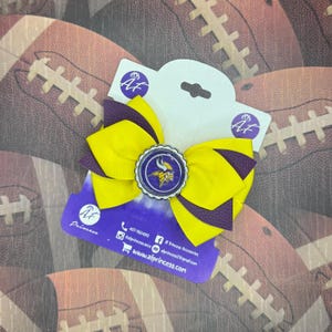 Minnesota Vikings - Football Hairbow