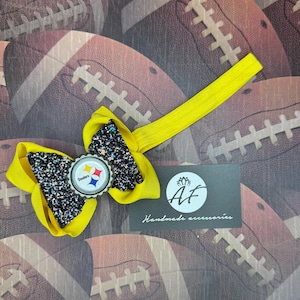 Pittsburgh Steelers - Football Baby Hairbow / Headband