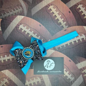 Jacksonville Jaguars - Football Baby Hairbow / Headband