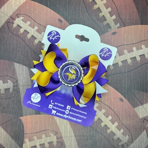 Minnesota Vikings - Football Hairbow