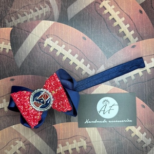 Houston Texans - Football Baby Hairbow / Headband