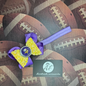 Minnesota Vikings - Football Baby Hairbow / Headband