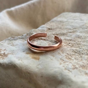 Buy Copper Toe Ring Online In India Etsy India