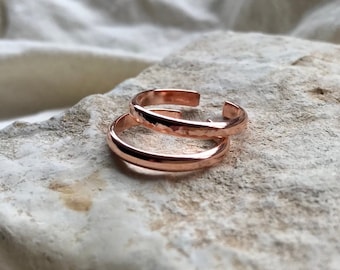 Set koperen teenringen