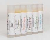 Lip Balm handmade essential oil beeswax natural balm