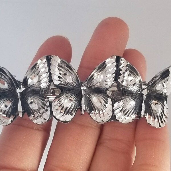 Butterfly Hair Barrette Etsy