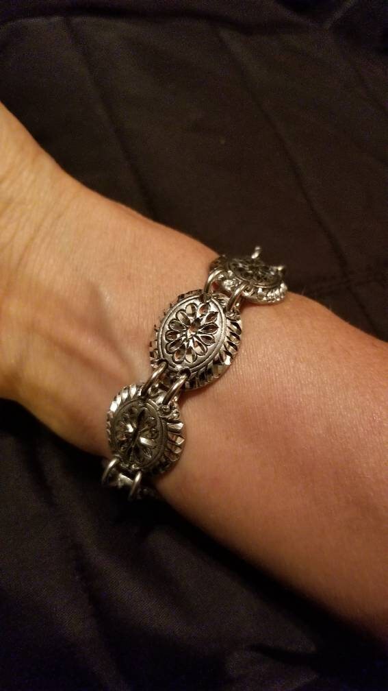 Small Concho Bracelet - Etsy