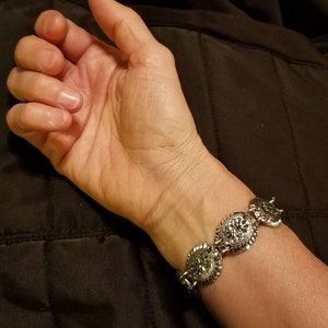 Small concho bracelet