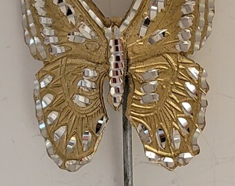 Gold Schmetterling Pferdeschwanz Abdeckung