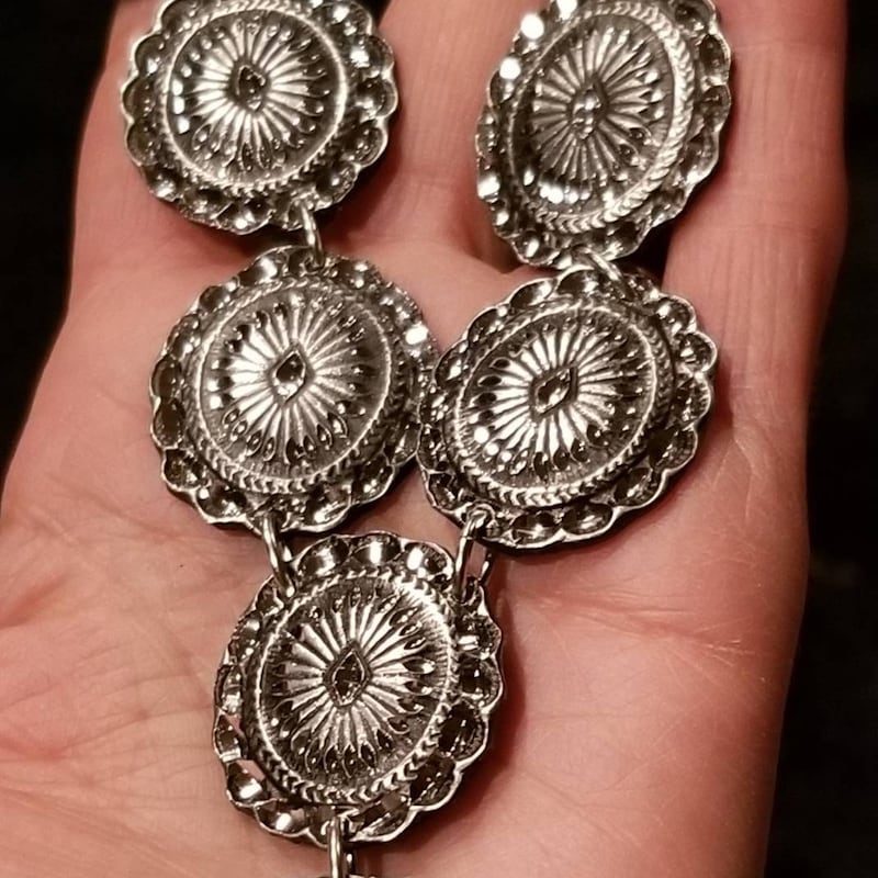 Neighborhood Pirate Concho Necklace