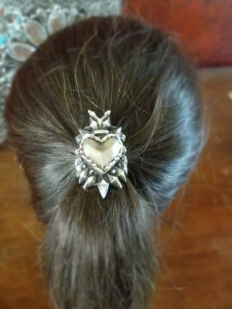 Heart ponytail cover