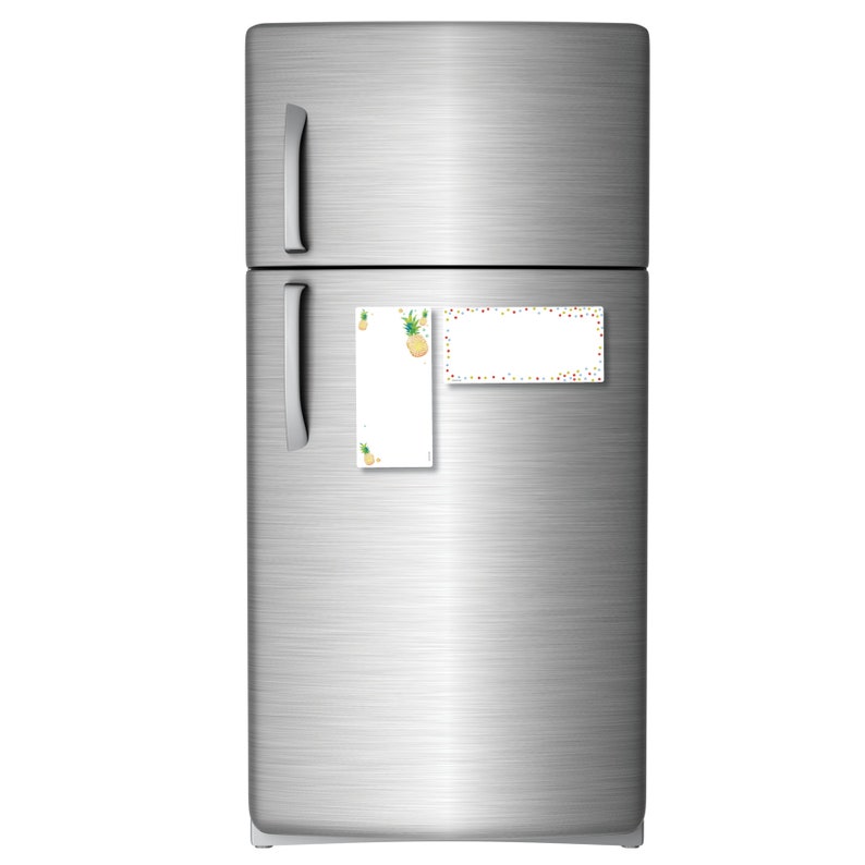 Small Fridge Whiteboard That You Can Write On Etsy Australia