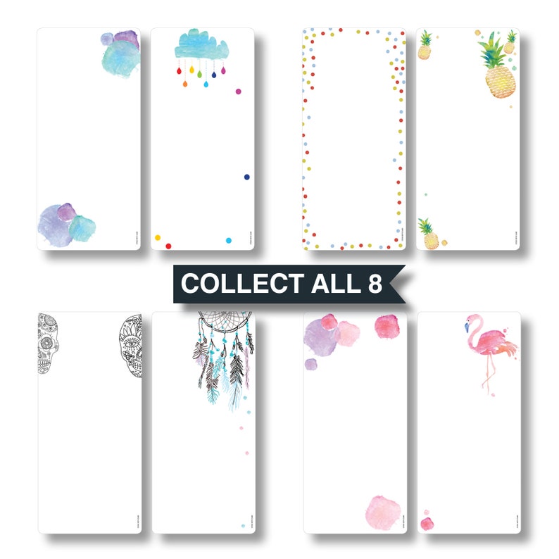 Small Fridge Whiteboard that you can write on Etsy