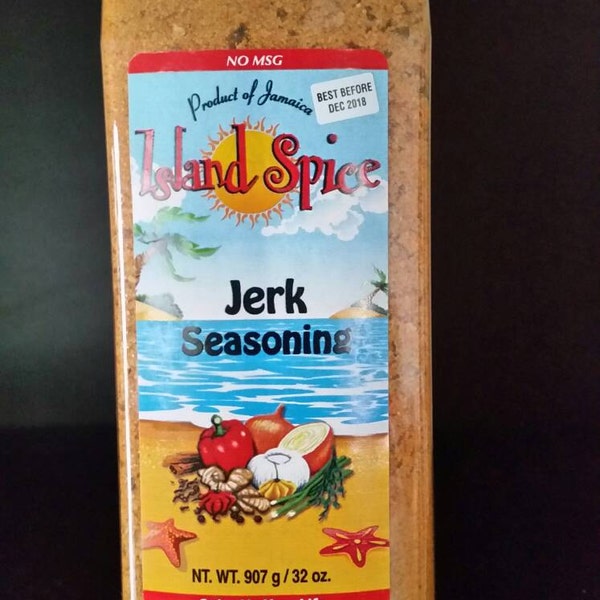 Island Spice Jamaikan Jerk Gewürz 32oz (2 Pfund)