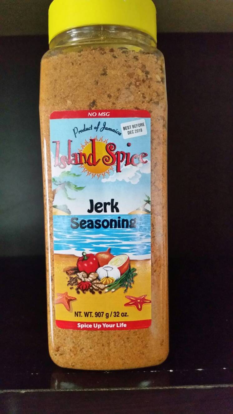 Island Spice Jamaican Jerk Seasoning 32oz 2 Lbs Etsy