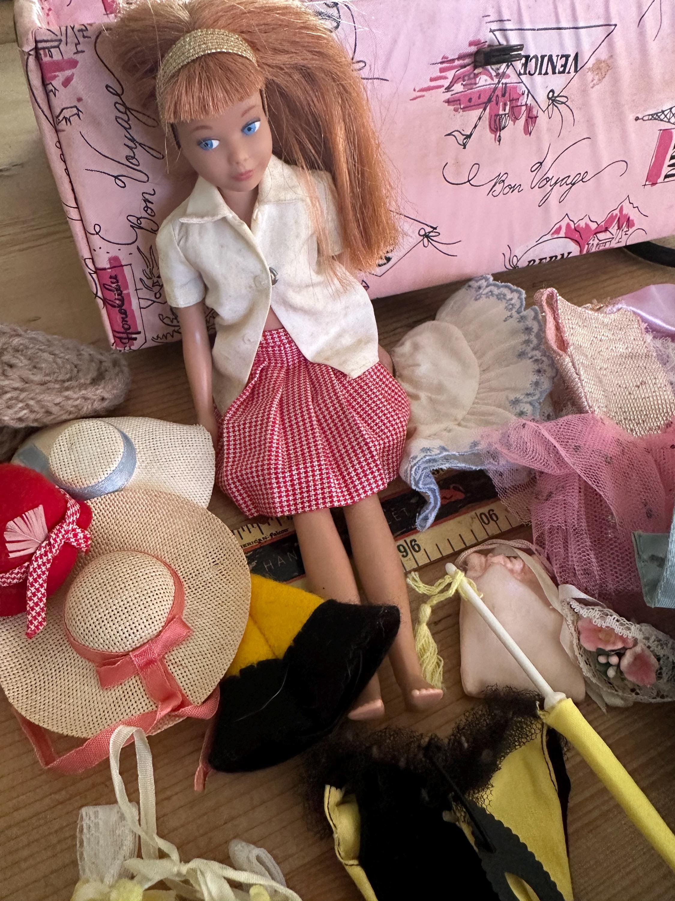 Poupée Vintage Mattel - Tutti / Barbie / Skipper - Bon état
