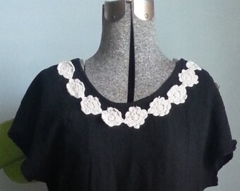 vintage black dress