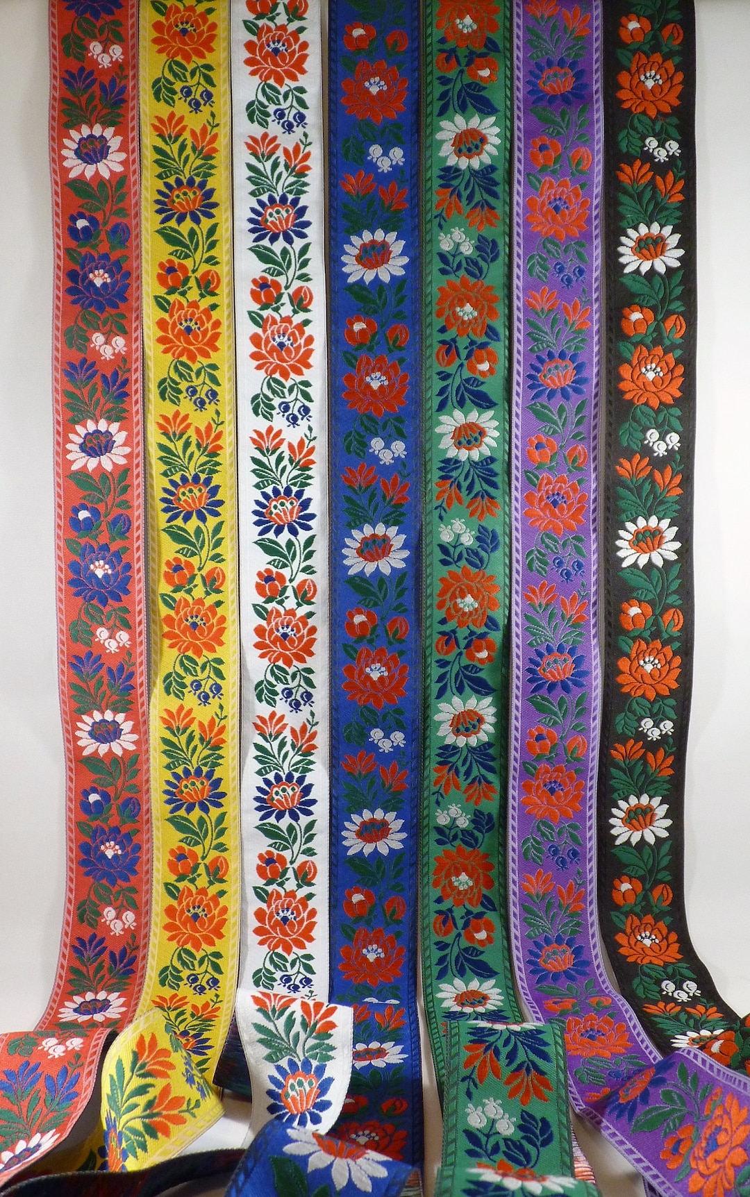 35mm Wide Traditional Czech Slovak Folk Ribbon - Etsy