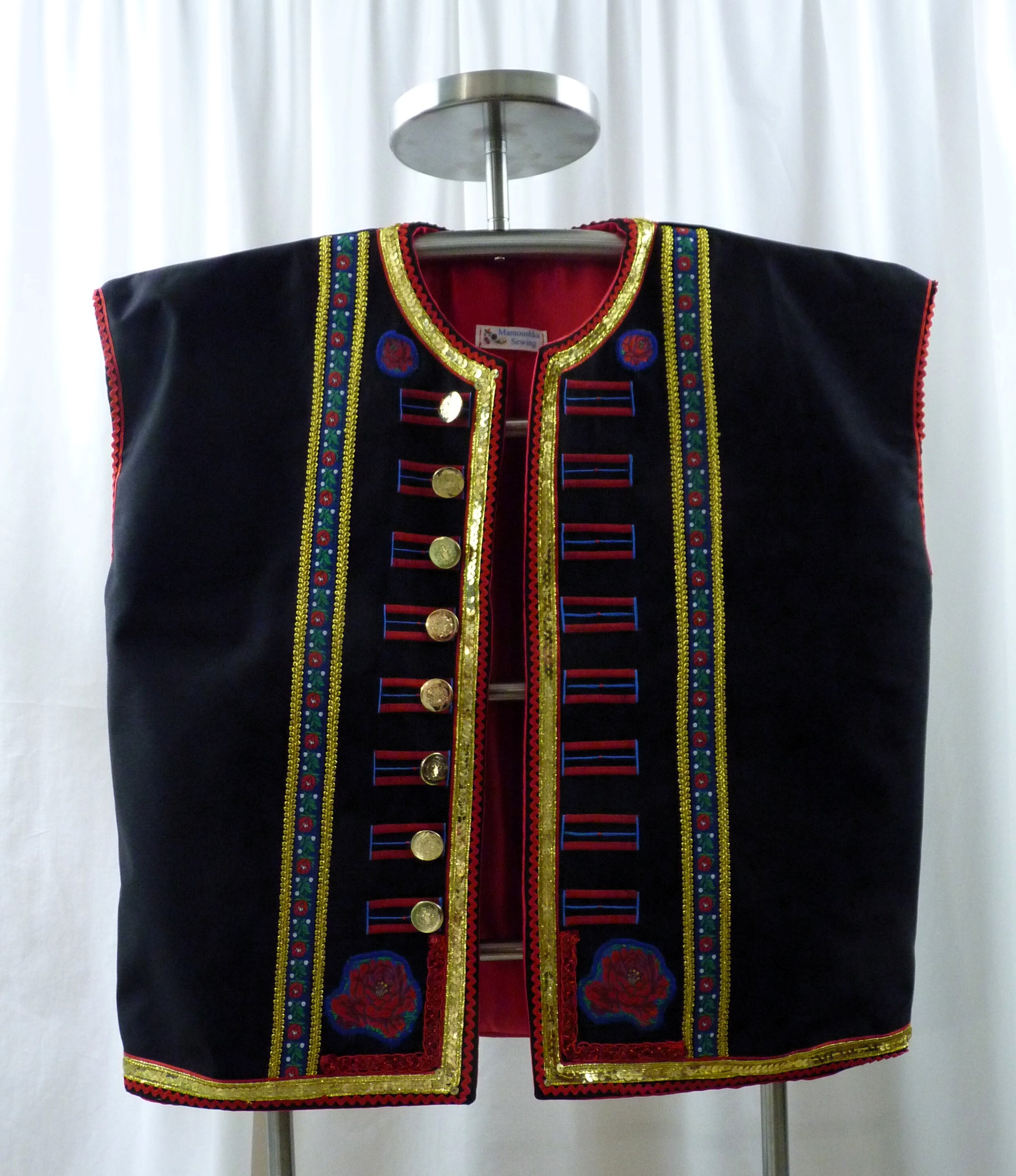 Men's Czech or Slovak Village Vest - Etsy Men's Czech or Slovak Village Vest - Etsy