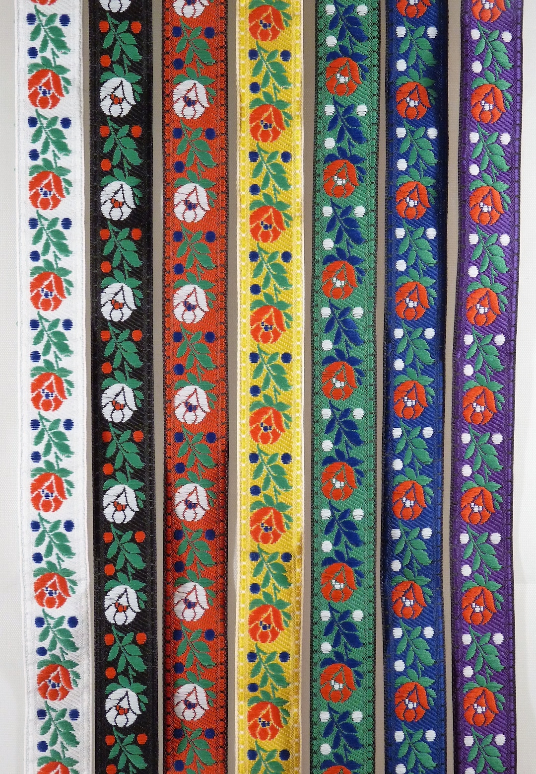 20mm Wide Czech Slovak Folk Ribbon Imported From the Czech Republic - Etsy