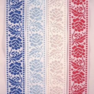 40mm Wide Czech Slovak Folk Ribbon