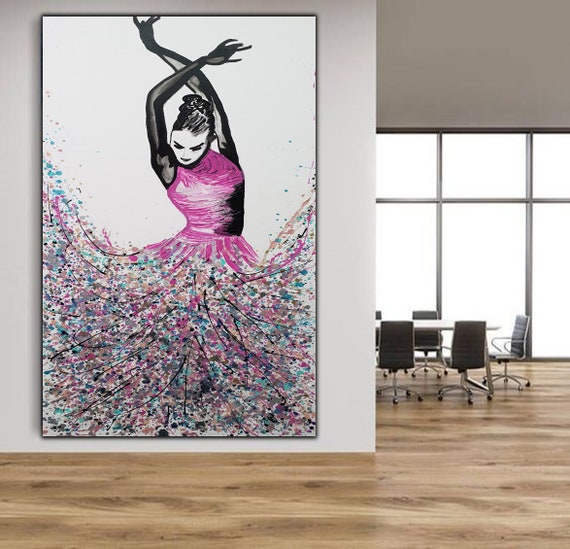 Ballerine originali ballerine dipinto ad olio. pittura | Etsy Italia