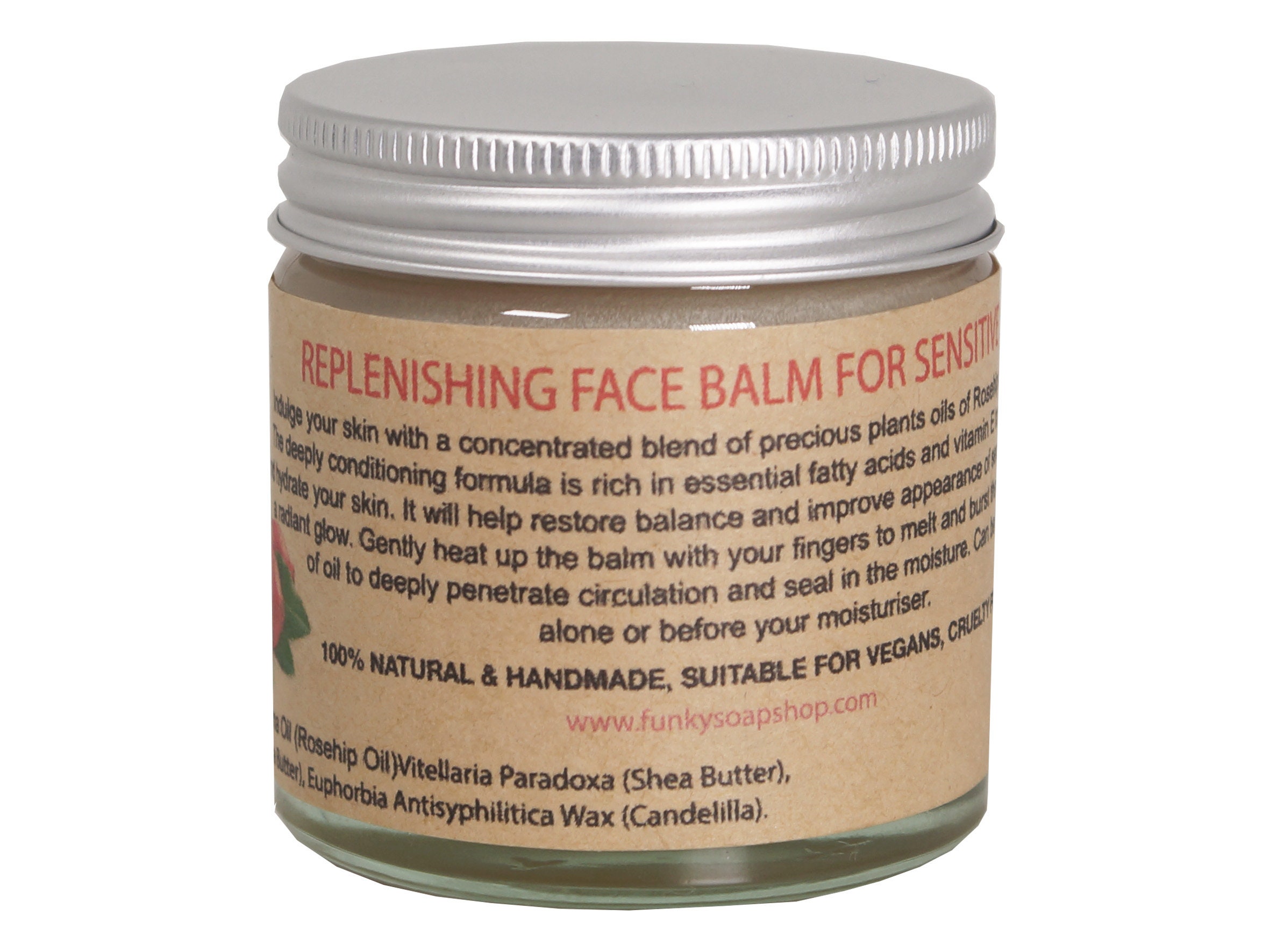 Rejuvenating Face Balm For Sensitive Skin 100 Pure Rosehip & Etsy