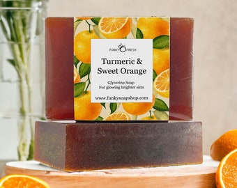 Turmeric Glycerine Soap, 95g