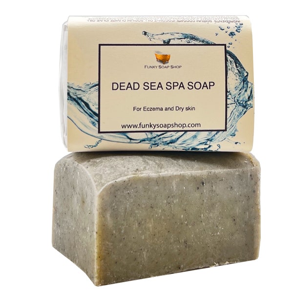 Dead Sea Spa Soap Bar 100% Natural Handmade 65g