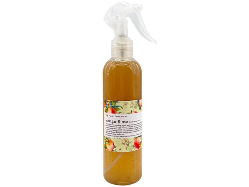 Vinegar Rinse For Dry/Normal Hair, 100% Natural & Free Of Chemicals, 250ml image 1