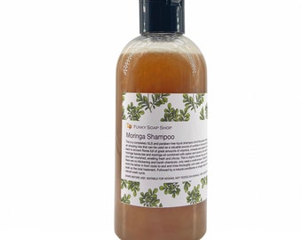 Liquid Moringa Shampoo, 1 Bottle of 250ml