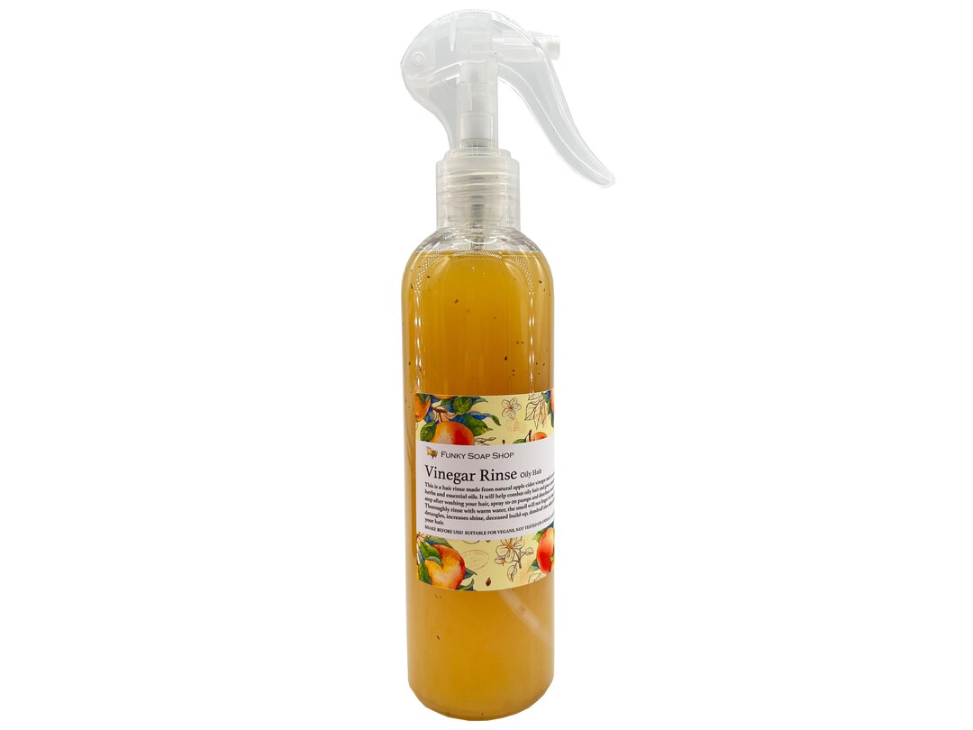Vinegar Rinse Oily Hair, 100 Natural and Free of Chemicals, 250ml Etsy