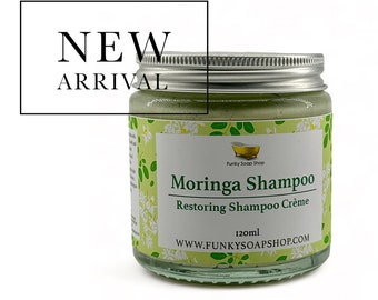 Moringa Shampoo, Restoring Shampoo Creme, 120ml