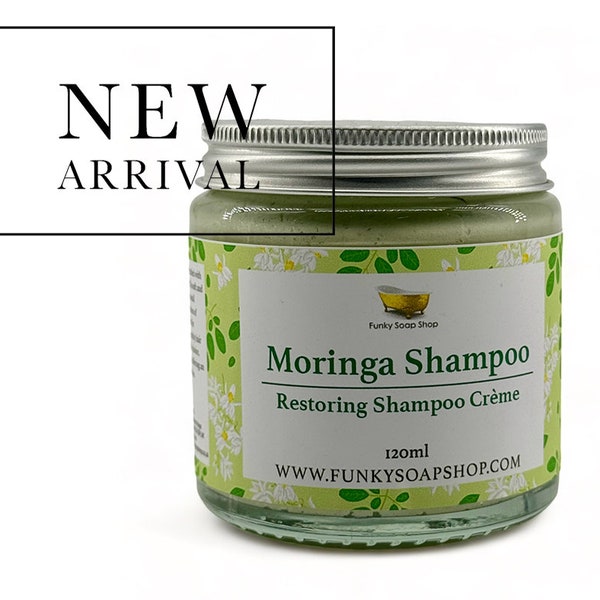 Moringa Shampoo, Restoring Shampoo Creme, 120ml