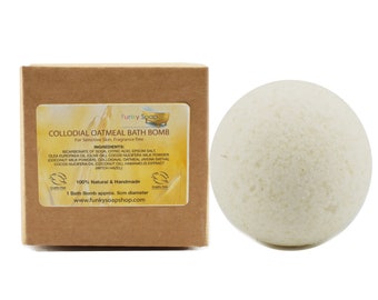 Colloidal Oatmeal Bath Bomb for Sensitive Skin