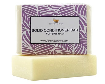 Solid Conditioner Bar For Dry Hair, 1 Bar of 95g