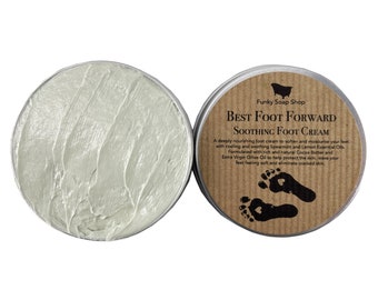 Crème apaisante pour les pieds « Best Foot Forward », 1 baignoire de 70g